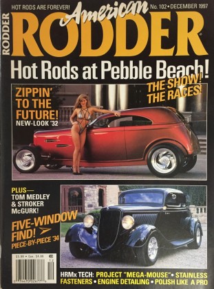 AMERICAN RODDER 1997 DEC - METAL POLISHING, LA ROADSTERS, HISTORICS